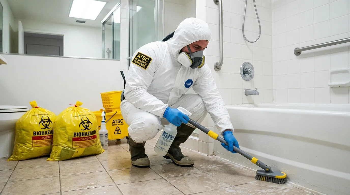 Decontamination equipment deployed for Blood Cleanup in Sandtown-Winchester